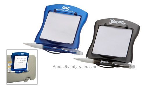 Square Visor Notebook - Blue/Black