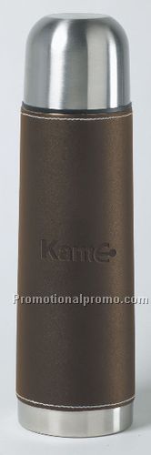 Stainless Steel Flask with Vinyl Sleeve 16oz - Bro