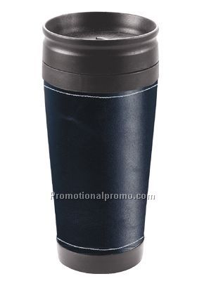 Stainless Steel Tumbler/Vinyl Sleeve 16oz - Blue