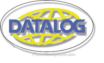 Stock Clear Matte Polypro Roll Labels - Oval