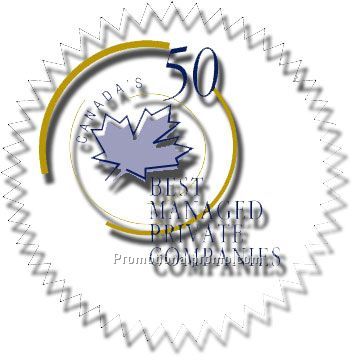 Stock Shape Clear Gloss Polypropylene Roll Labels - Seal with serrated edge