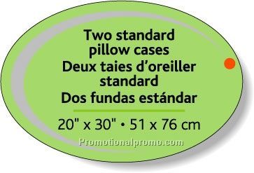 Stock Shape Fluorescent Green Roll Labels - Oval