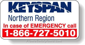 Stock Shape White Matte Polyolefin Roll Labels - Rectangle