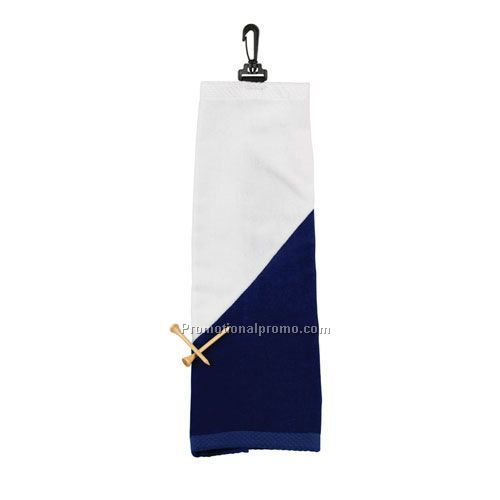 The Glasgow 2 Tone Golf Towel
