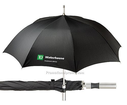 The IZOD Automatic Open Aluminum Stick - Stick umbrella