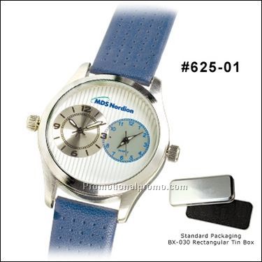 Traveler - Blue perforated strap