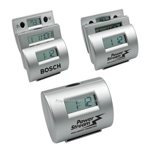 Triple layer alarm clock