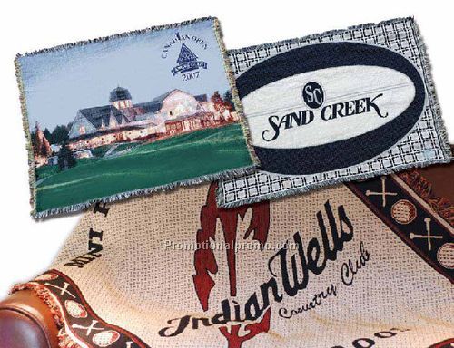 Two Cotton Throw - Large - 3 color max