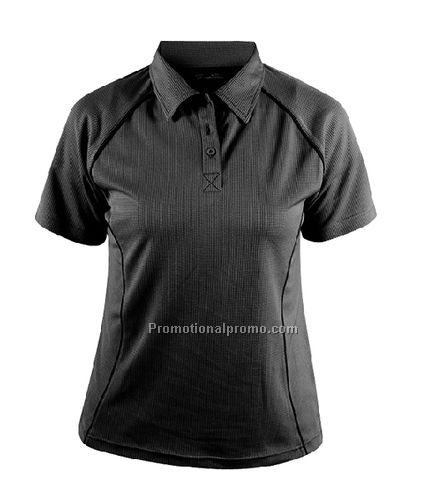 WOMEN'S COCONA GOLF SHIRT - Black