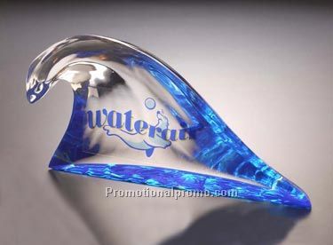 Wave w/ Blue Ripple Bottom