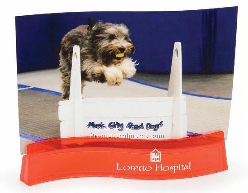 Wavy Plastic Photo Holder