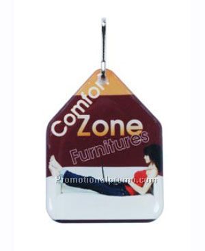 Zipper Pull Double Sided Imprint - 3.1 to 4 Sq. In.