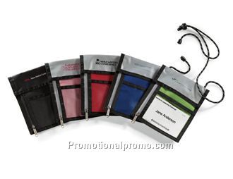 Zippered Expo Badge Holder