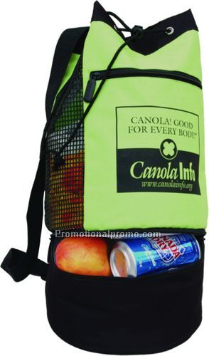 beach cooler green/black