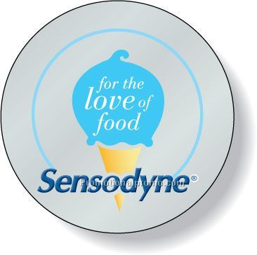 .002 Custom Shape Silver Matte Polyester Decals / for indoor use