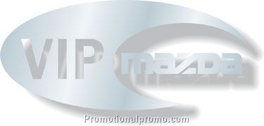 .002 Shiny Chrome Polyester Silhouette Decals