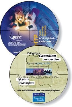 .020 4 Piece Magnetic Puzzles - Round