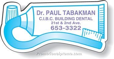 .035 Stock Shape Magnets - Toothpaste & Brush