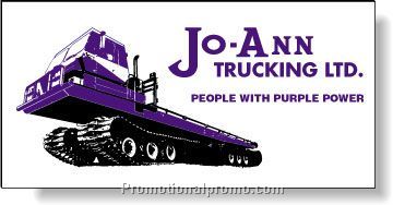 .035 White Gloss Magnetic Vehicle Signs