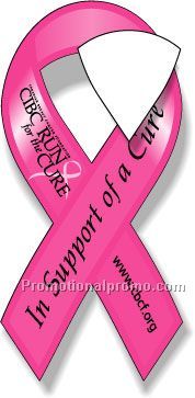 .035 white Ribbon Magnet