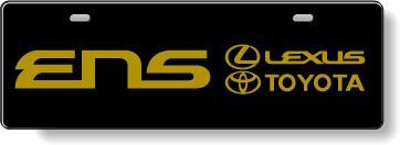 .050 Clear Polytrans Licence Plates / with 4 attachment slots