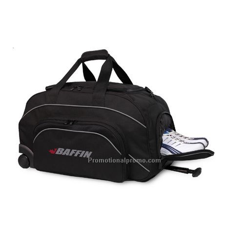 1200D Polyester wheeled duffle