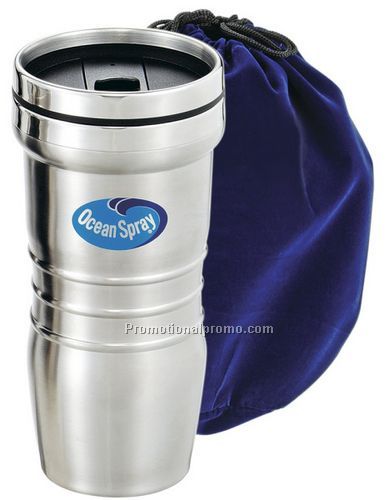 16 oz. Stainless Steel Retro Tumbler