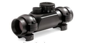 1X26 Propoint Matte Riflescope, Red/Green Dot, 5 MOA Dot