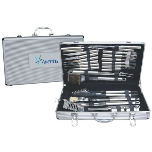 24 PIECE BBQ SET