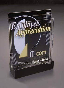 3-Panel Award w/ Base