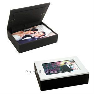 4 x 6 Silver Photo Frame Box