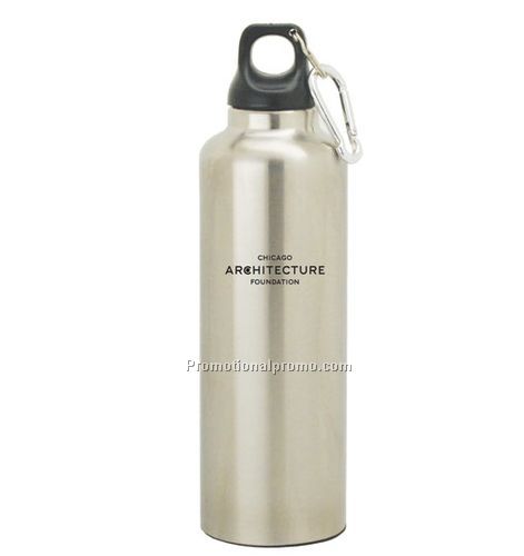 400ml Stainless Steel Sports Bottle-Silver