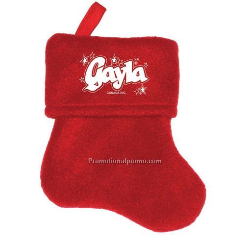537920Fleece Mini Stocking