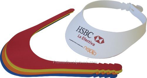 Adjustable Lock Back Visor