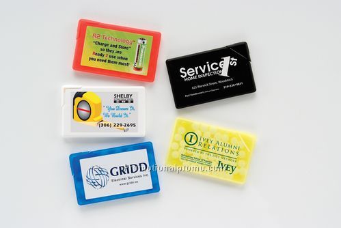 BUSINESS CARD POWER MINTS/LABEL