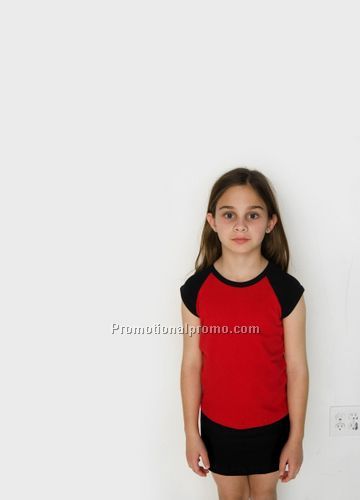 Baby Rib Cap Sleeve Raglan