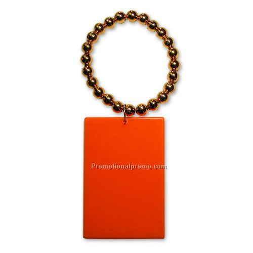 Bottle-Neck/Whistlet Beads - Orange