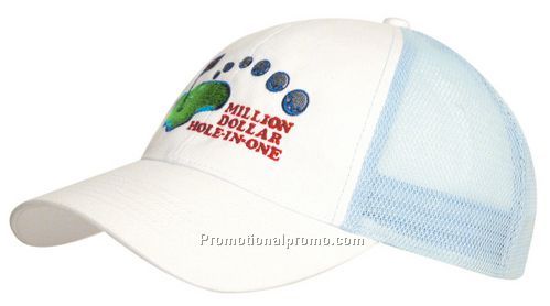 Brushed Cotton with Mesh Back - 4181