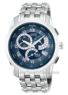 CALIBRE 8700 - Men's Eco-Drive Bracelet Blue Dial
