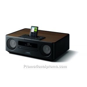 CD/iPod Clock Radio System Black