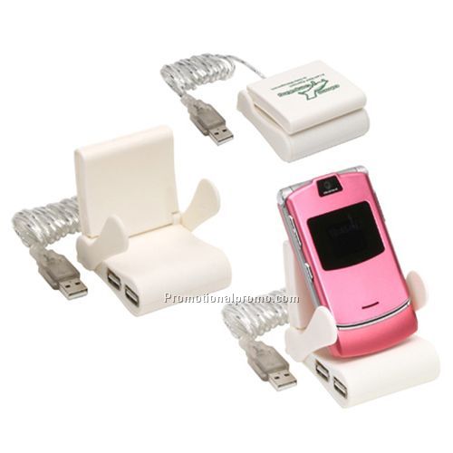 CHAIR USB HUB & CELL PHONE HOLDER