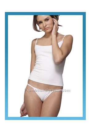 COTTON/SPANDEx THONG BIKINI