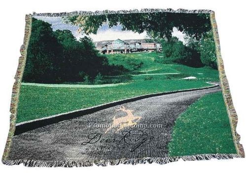 CUSTOM WOVEN BEACH TOWEL