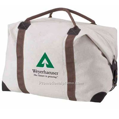 Canvas Nature Travel Bag - Unprinted