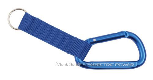 Carabiners with blank straps - Standard