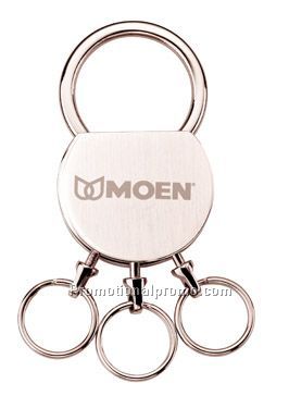 Circular Multi-Ring Key Ring