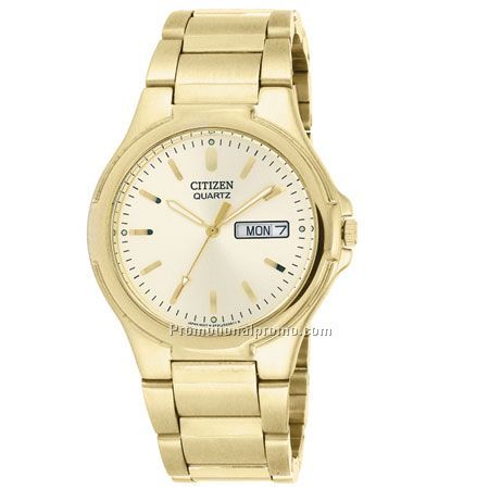 Citizen Quartz Gent's Gold-Tone Case