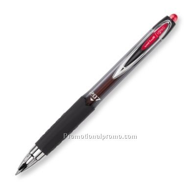 Clear Barrel, Red Ink Gel Pen