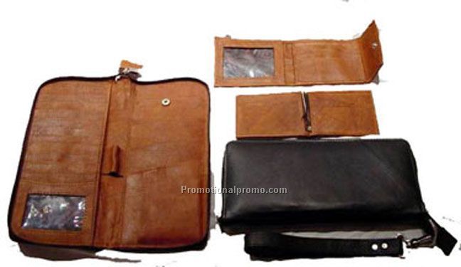 Complete Travel Wallet / Stonewash Cowhide