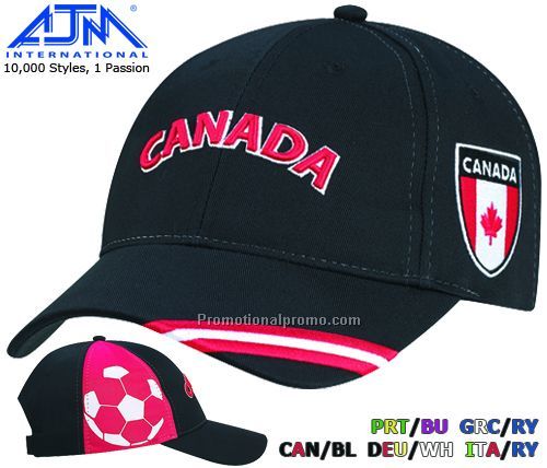 Constructed Contour Partisan Style. Deluxe Polycotton Drill, 6 Panel Caps